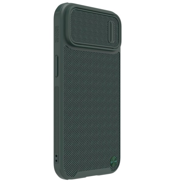 Nillkin Textured S-fodral för iPhone 14 - Stöttålig grön skyddsv