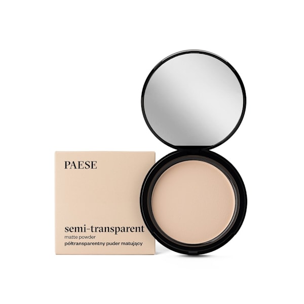 Paese Halvtransparent Mattande Puder 1A Varm Beige/ 9g