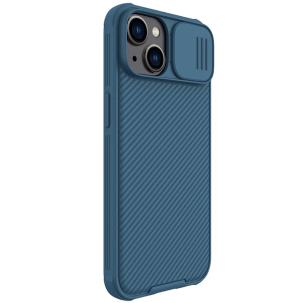 Nillkin CamShield Pro Pansarskal för iPhone 14 Plus – Blå Kamera