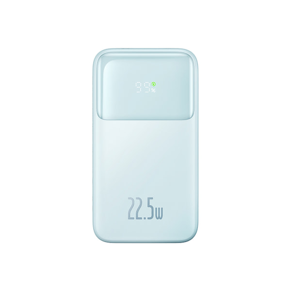 Baseus Comet Series Powerbank med Display 10000mAh 22.5W - Blå +