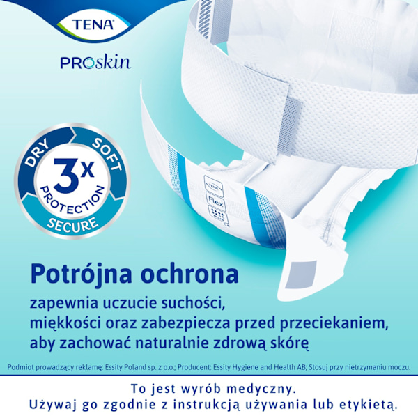 Tena Flex ProSkin Plus S Inkontinenstrosor för vuxna/ 30 st