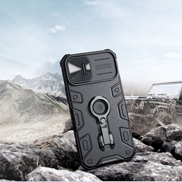 Nillkin CamShield Armor Pro MagSafe Skal för iPhone 14 Plus Blå
