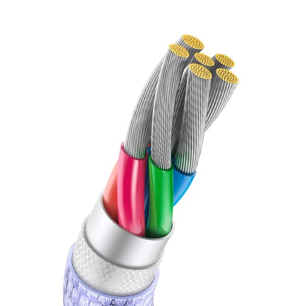 Baseus Crystal Shine USB Typ A till USB Typ C Snabbladdnings- oc
