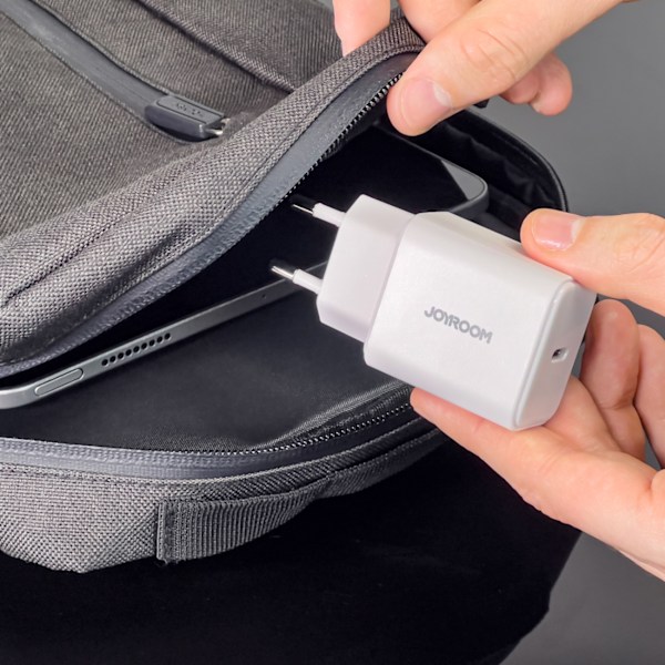 Joyroom Snabbladdare JR-TCF06 20W USB-C PD med USB-C / Lightning