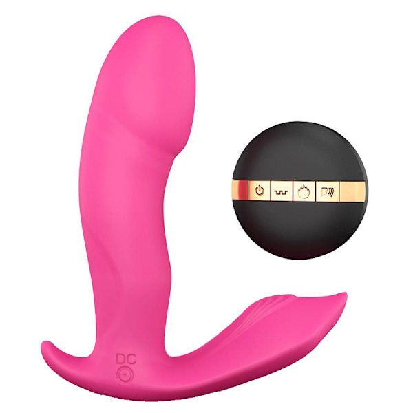 Mirage Vibrerande Klitorisstimulator med Fjärrkontroll (Magenta)