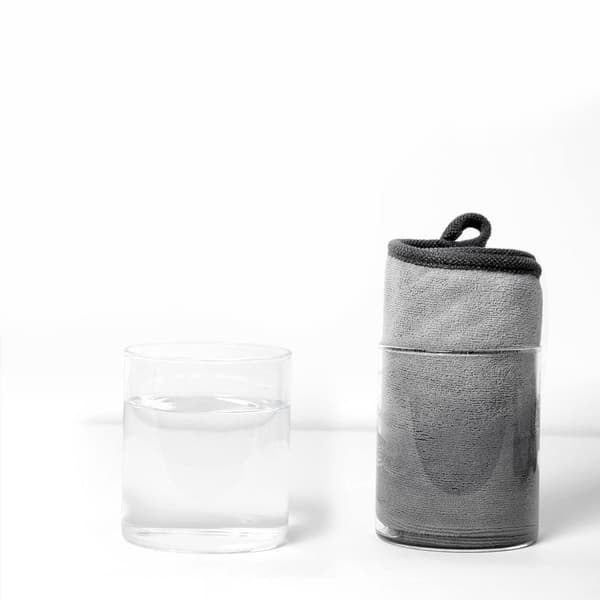 Baseus 2-pack mikrofiberhanddukar för torkning av bil/ grå/ 40x4