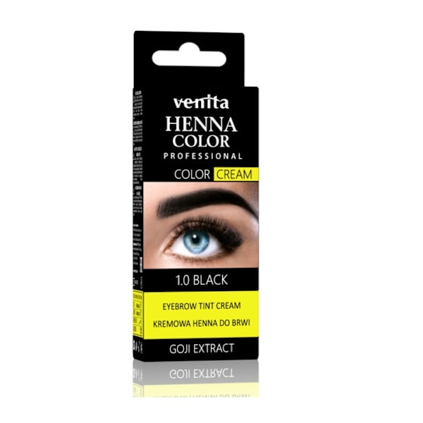 Venita Professionell Henna Färgkräm för ögonbryn i kräm 1.0 Svar