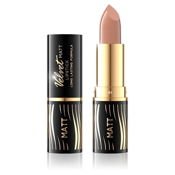 Eveline Cosmetics Velvet Matt Läppstift 500 Nude/ 4.1g - Matt oc