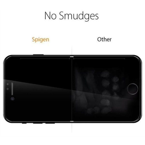 Spigen Härdat Glas FC för iPhone 7/8/SE 2020/2022 - Svart/ 2-pac