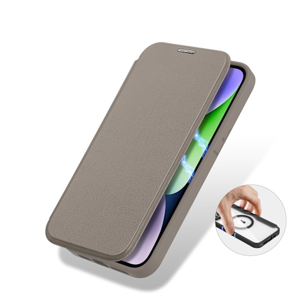 Dux Ducis Skin X Pro Fodral för iPhone 14 Plus med MagSafe och F