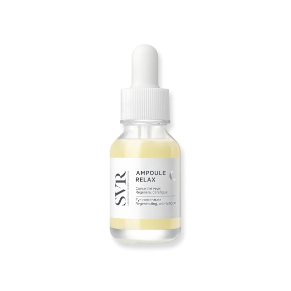 SVR Silmänympärysampulli Relax, 15 ml - Ihoa Kirkastava ja Rentouttava Hoito Delikaatille Silmänympärysalueelle