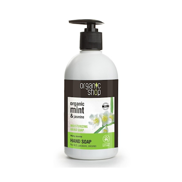 Ekologisk Handtvål/ Fuktgivande/ Mint & Jasmine/ 500 ml