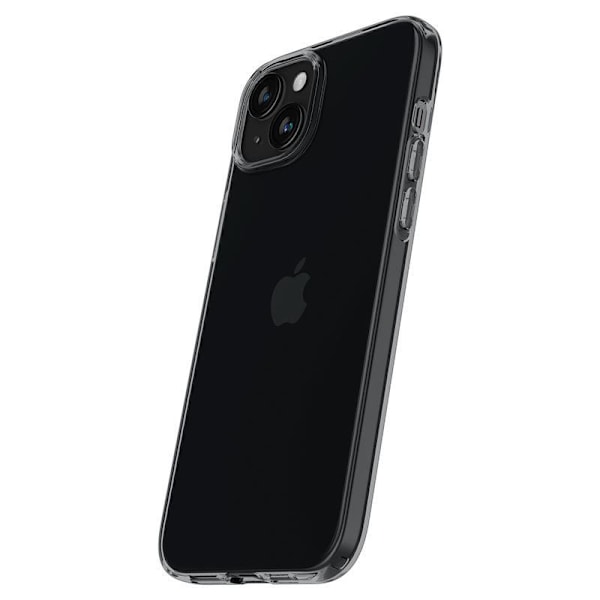 Spigen Crystal Flex Skal för iPhone 15 Plus - grå-transparent