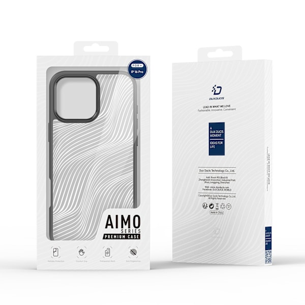 Dux Ducis Aimo Fodral för iPhone 16 Pro - Svart