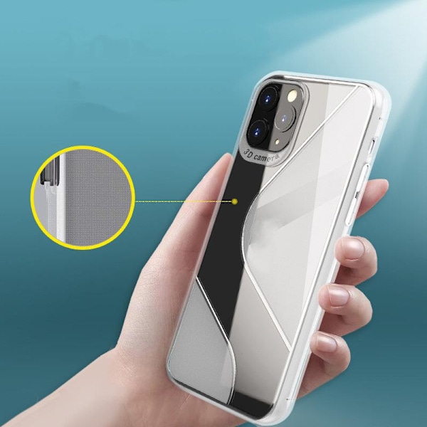 Flexibelt S-Case Skal för Huawei P40 Lite E - Blå