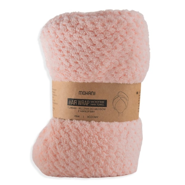 Mikrofiber Hårturban i Rosa VARIANT - Snabbtorkande och Skonsam