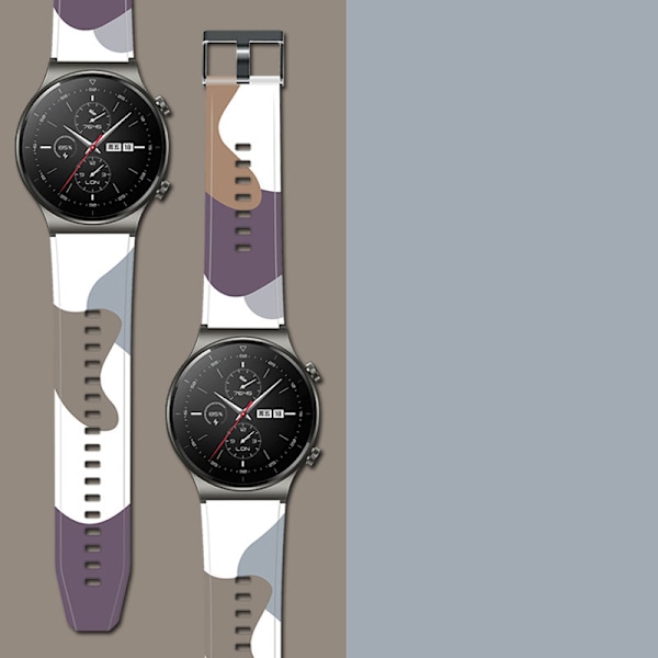 Silikonarmband Moro för Huawei Watch GT2 Pro/ mönster 10 – Utbyt