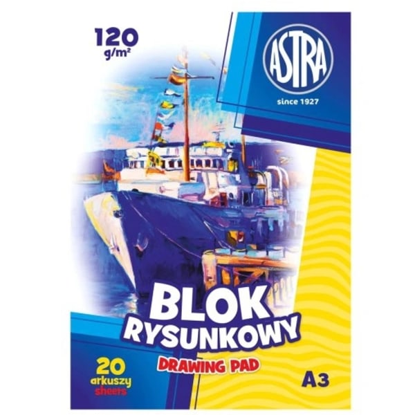 Skissblock 120g/m2 A3/ 20 blad