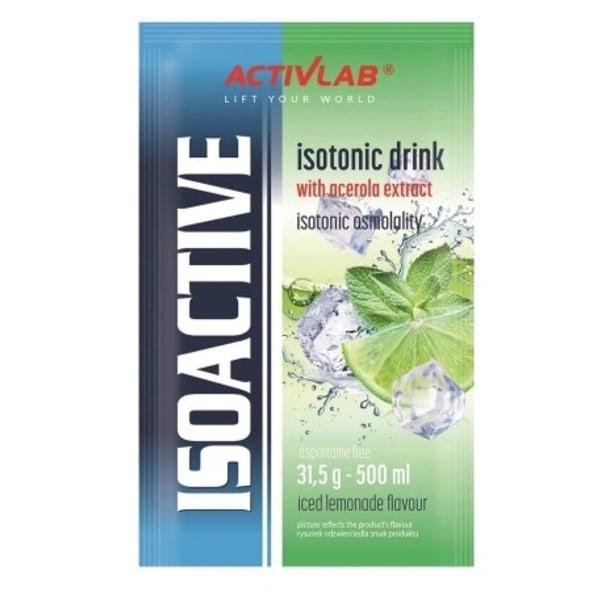 Isoaktiva Citrondryckspulver med Fryst Citrussmak/ 31/5 g