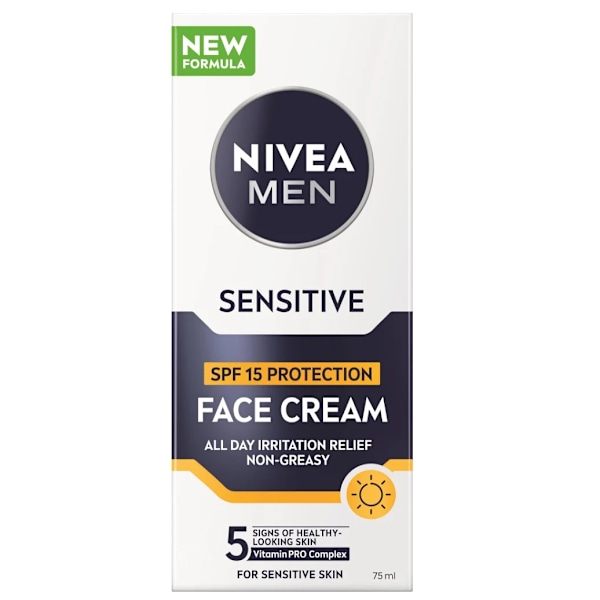 Nivea Men Sensitive Skyddande Ansiktskräm SPF15/ 75 ml