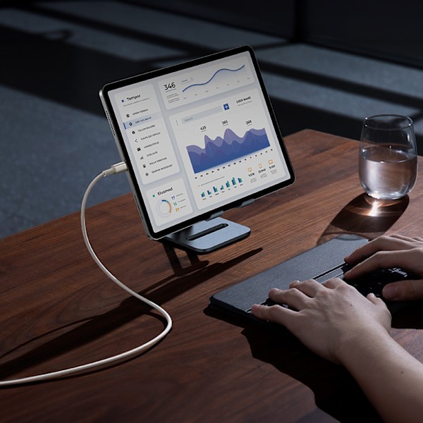 Baseus Tungsten Guld USB-C till USB-C Kabel 100W 1m - Guld