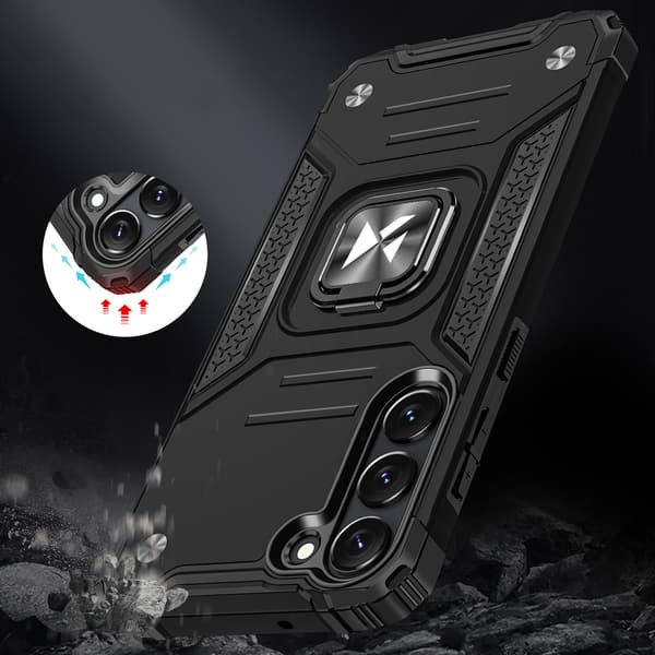 Wozinsky Ring Armor Skal för Samsung Galaxy S23+ - Robust Skydds