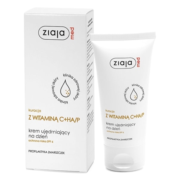 Ziaja Med Uppstramande Kräm med C-vitamin 50 ml SPF 6