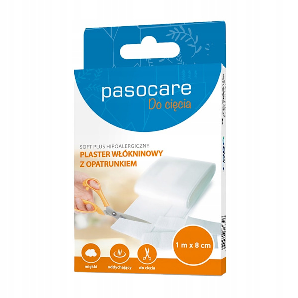 Förbandsduk Pasocare Soft Plus/ 1m x 8cm/ Mjuk Plus/ 1 stycke