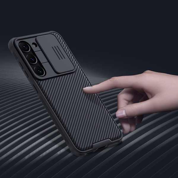 Nillkin CamShield Pro Blått Fodral för Samsung Galaxy S23+ med K