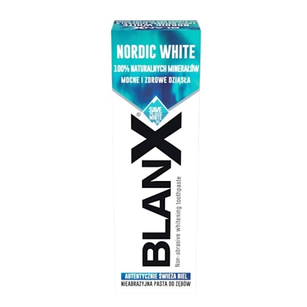 BlanX Nordic White Whitening Tandkräm/ 75 ml