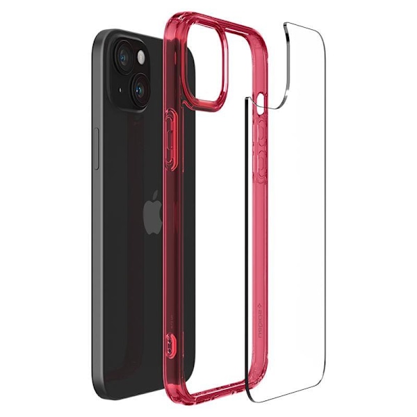 Spigen Ultra Hybrid Skal för iPhone 15 Plus - Röd