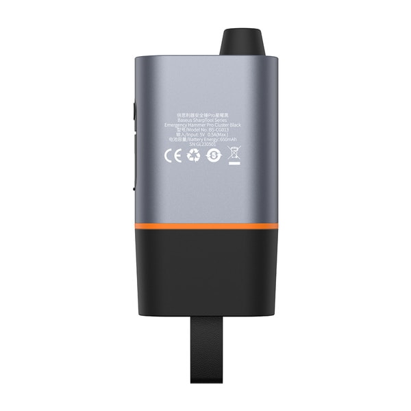 Baseus SharpTool Säkerhetshammare - Svart