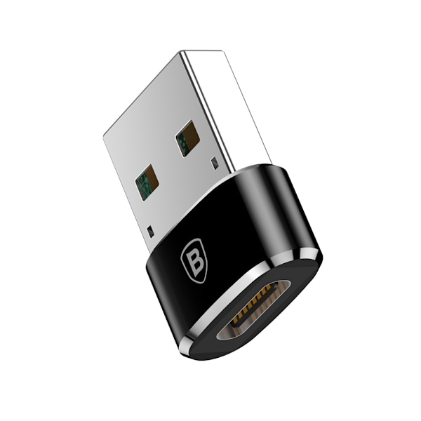 Baseus Mini Adapter USB-C till USB-A - Svart