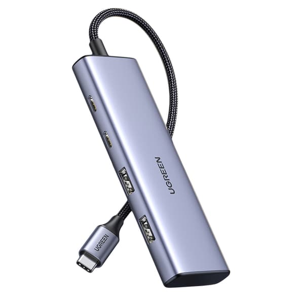 USB-C Hub - 2 x USB-A / 2 x USB-C 20 cm Ugreen CM473 - Grå