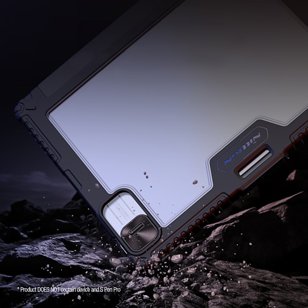 Nillkin Bumper Läderfodral Pro för iPad Air 13" (2024) - svart