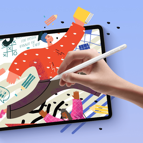 Baseus Smooth Writing 2 SXBC060202 Aktiv Styluspenna för iPad -