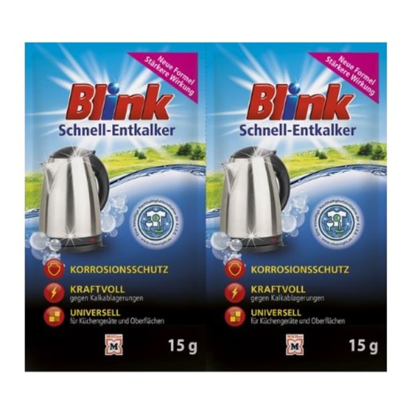 Blink Odkalkningsmedel 2-pack 30g från Tyskland