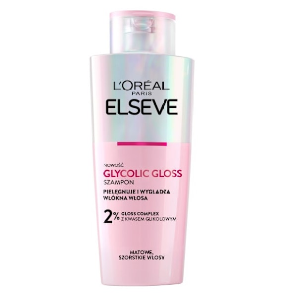 L'Oreal Paris Elseve Glykolisk Glans Schampo för Grovt och Matt