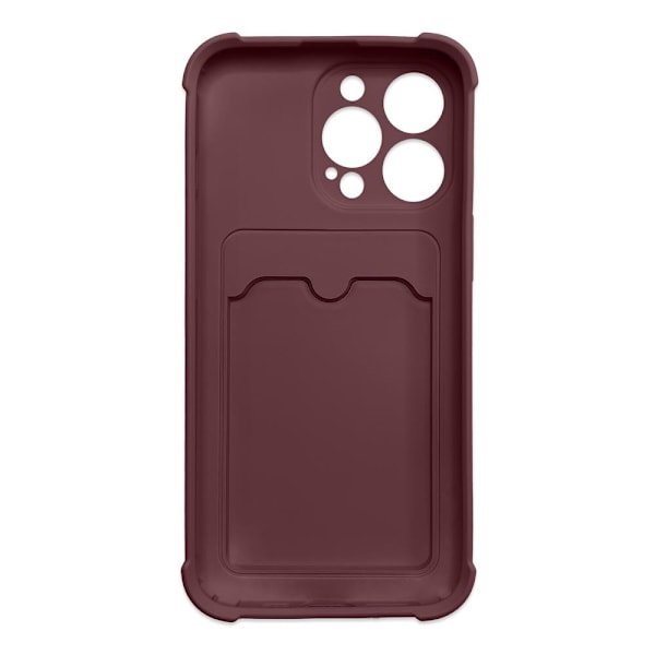 Robust Kortfodral iPhone 11 Pro Plånboksfodral Luftdämpning Sili