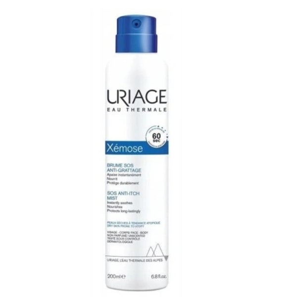 Uriage Xemose SOS-spray för lugnande effekt på huden - 200 ml