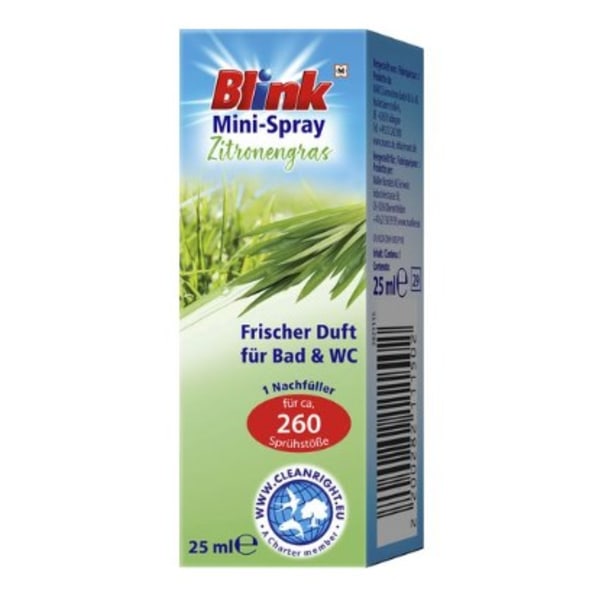 Frisch Citrongrässpray/ 25ml - Uppiggande doft från Tyskland