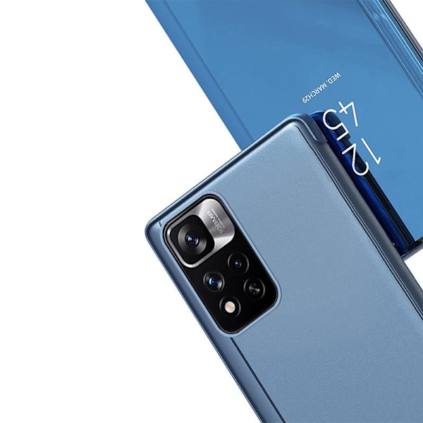 Realme 9 Pro Flipfodral med Clear View-skal/ svart