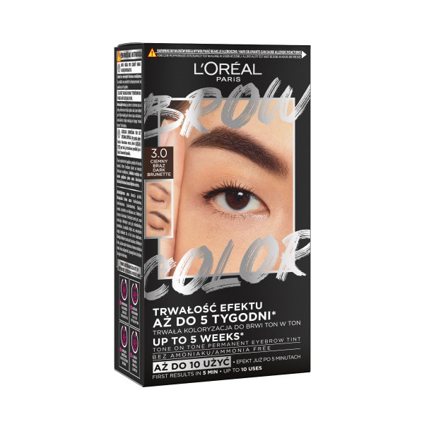 L'Oreal Paris Ögonbrynsfärgningsset 3.0 Mörk Brunett