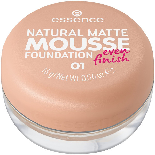 Essence Naturlig Matt Mousse Foundation Ansiktsbas 01/ 16 g