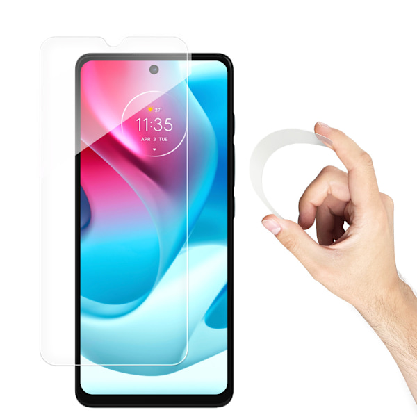 Nano Flexi hybrid flexibelt glasfilmskydd härdat Glas för Moto G