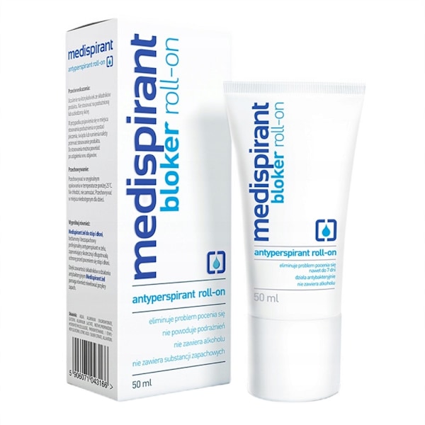 Medispirant Antiperspirant Roll-On Blokering 50 ml