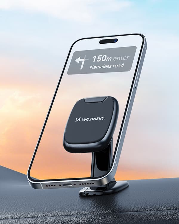 Wozinsky Magnetisk Telefonhållare för Bilens Instrumentpanel - S