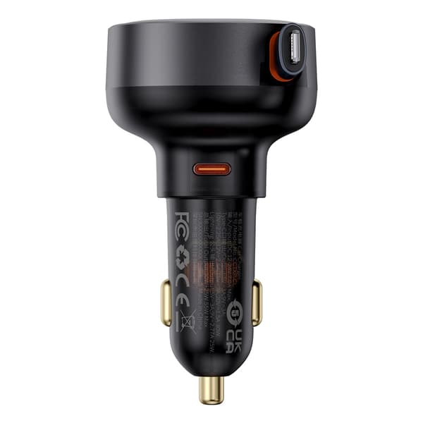 Baseus Enjoyment Pro Billaddare USB-C/Lightning 60W - Svart