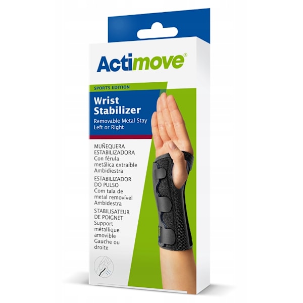 Actimove Handledsstöd Justerbar Metallremsträ fonsterbelagd Svar