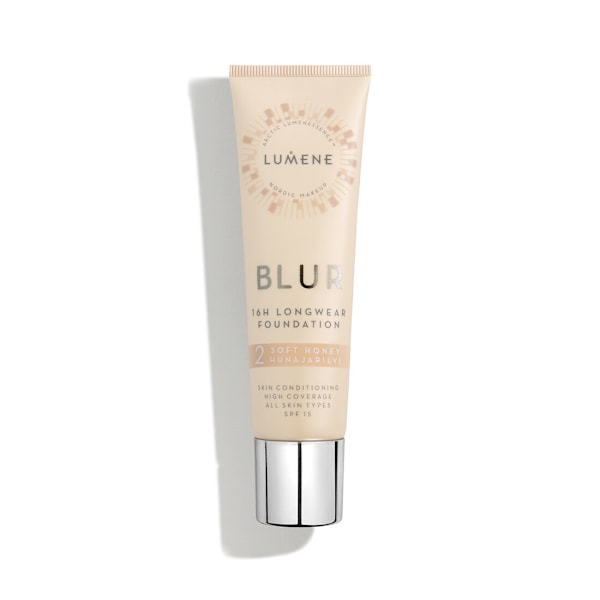 Lumene Blur 16h SPF15 Smoothing Foundation 2 Soft Honey/ 30ml